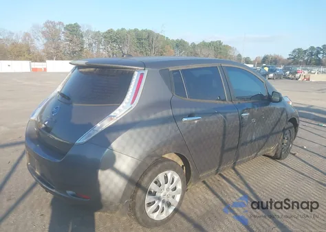 2016 Nissan Leaf S z USA, uszkodzony, nr VIN 1N4BZ0CP3GC314425